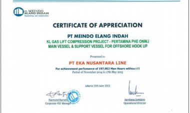 Certificate Of Appreciation