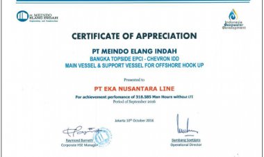 Certificate Of Appreciation